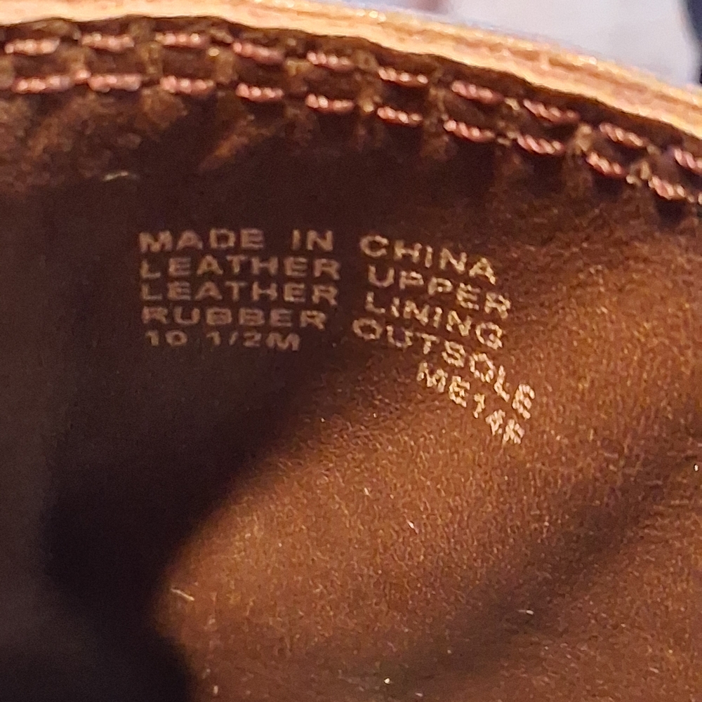 Michael Kors Mens Brown Leather Chelsea Boots Lug Sole Size 10.5 - Picture 7 of 8